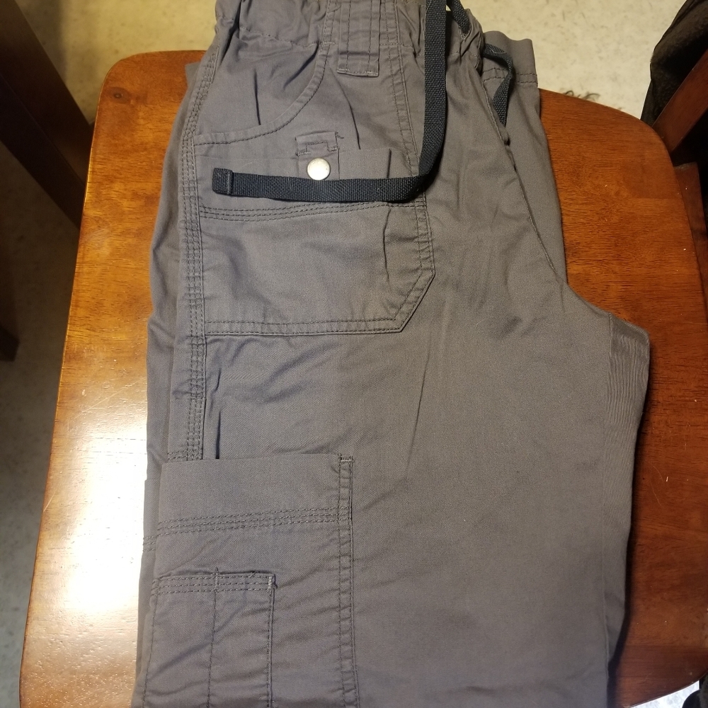 Dickies pewter scrub pants
